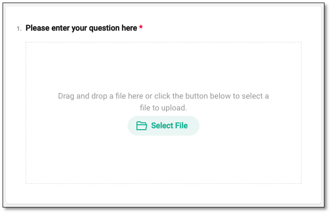Matrix question configuration panel