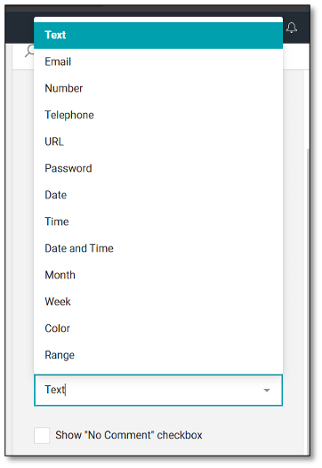 Rating scale configuration options