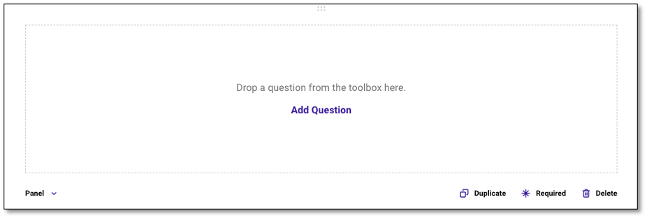 Text input question type settings