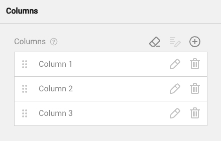 Single-Select Matrix Configuration