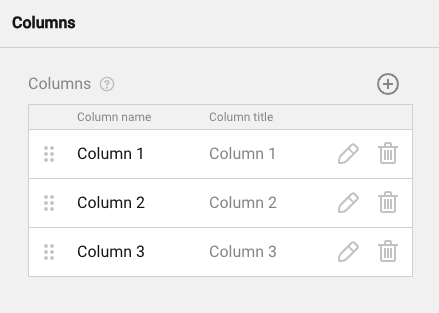 Multi-Select Matrix Configuration