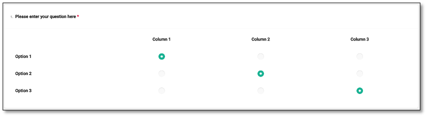 Single line text input configuration