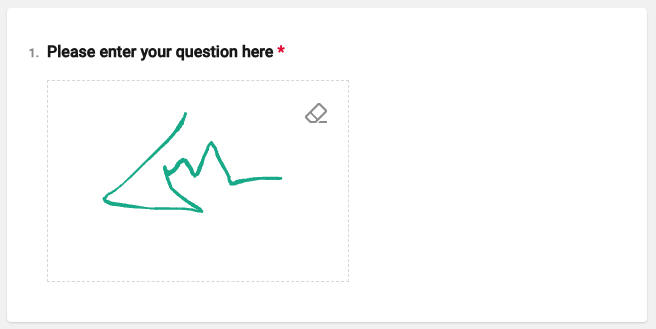 Signature Question Example