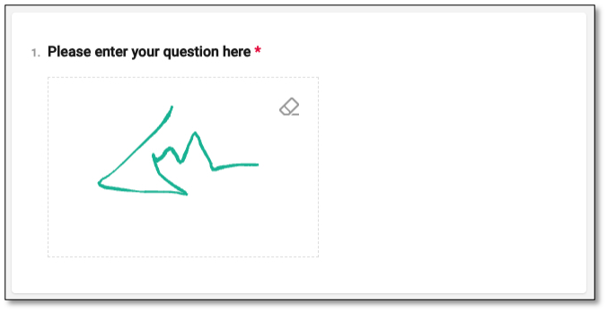 Checkbox question configuration panel