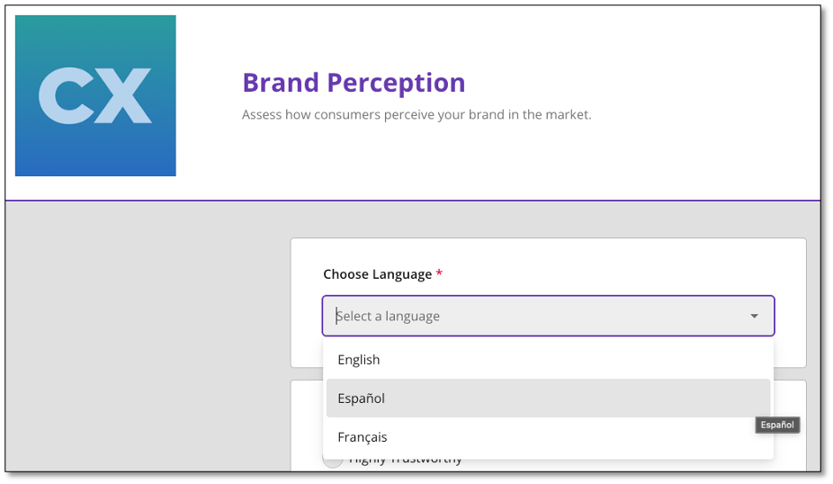 Dynamic expression configuration