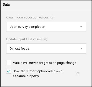 Creating Survey