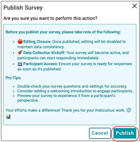 Creating Survey