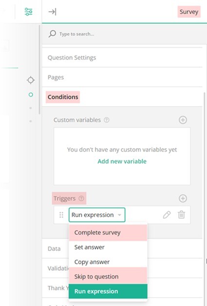 Designing Survey Flow