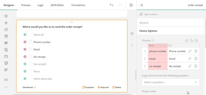 Designing Survey Flow