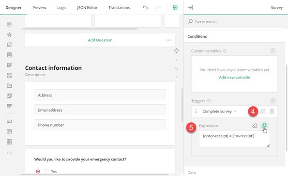 Designing Survey Flow