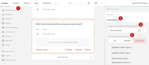 Designing Survey Flow