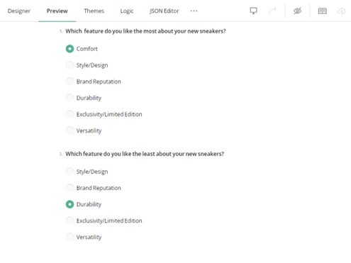 Designing Survey Flow