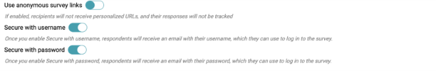 Security options