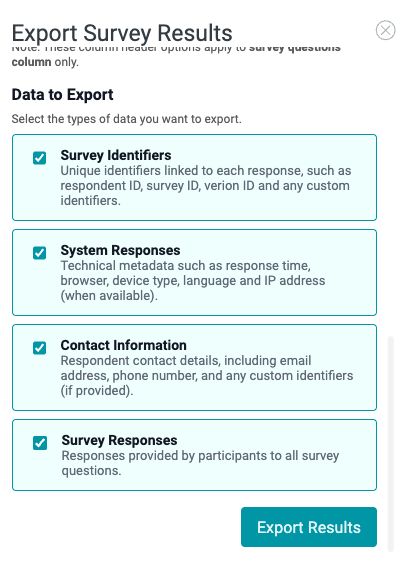 Respondent details