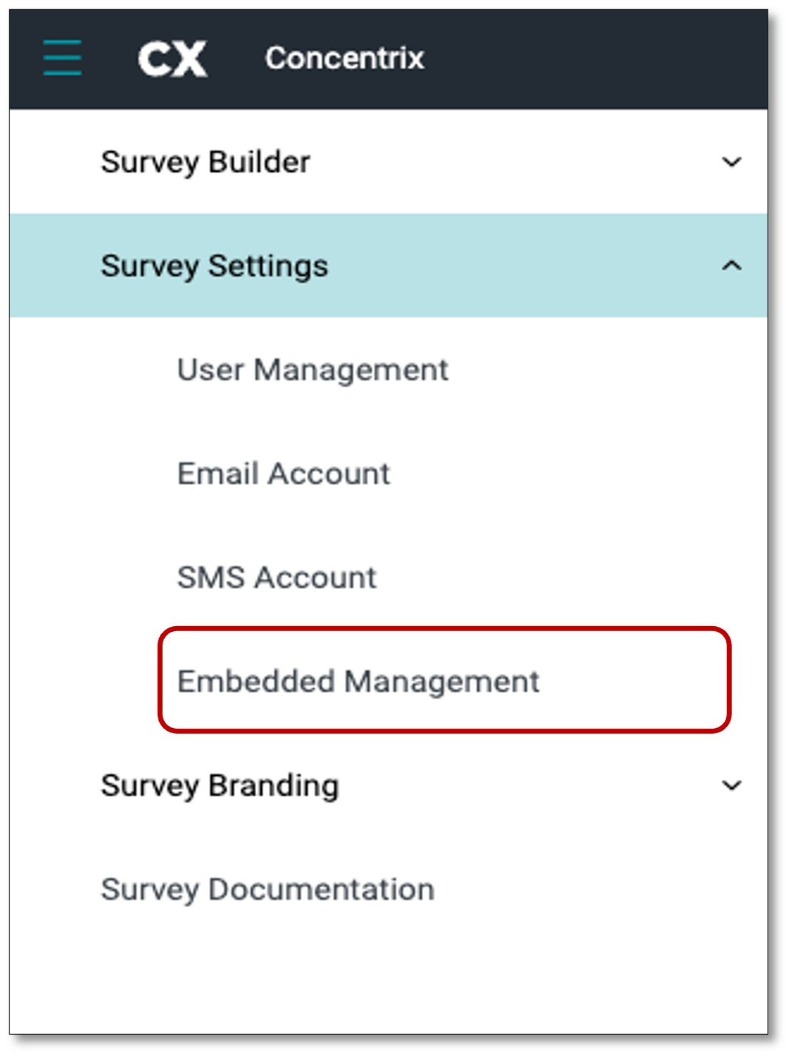 Survey Administration and Settings