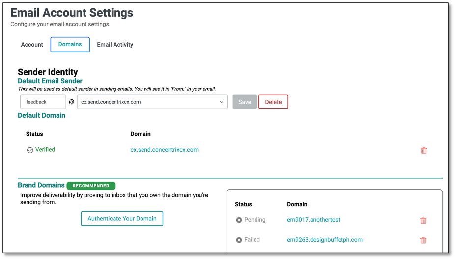 Survey Administration and Settings