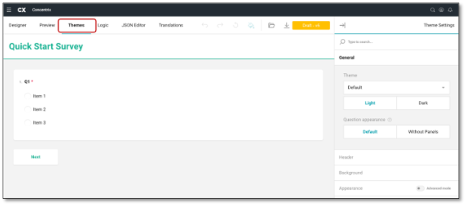 Confirmation dialog for survey deletion to prevent accidental data loss