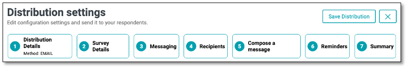 Multi-language survey preview with language switcher