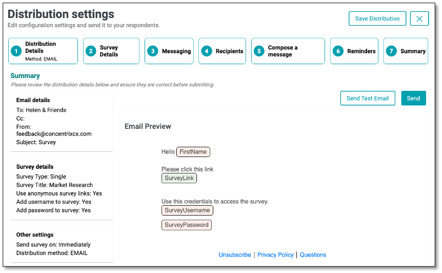 Language-specific survey customization options