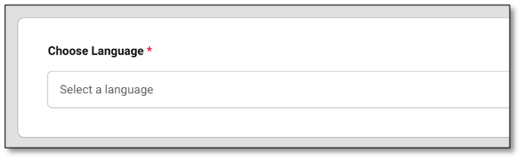 Language-specific invitation templates and customization