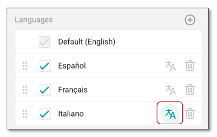 Language-specific survey appearance and formatting