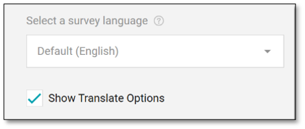 General tab with survey title, description, and visibility settings