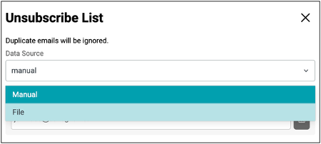 Distribution creation interface for sending survey invitations