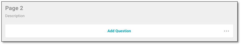 Property Grid showing Survey settings with Pages category and Add New button