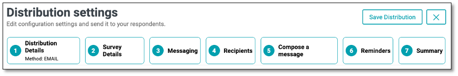 Distribution analytics showing engagement metrics and performance