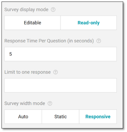 Survey Creation and Distribution