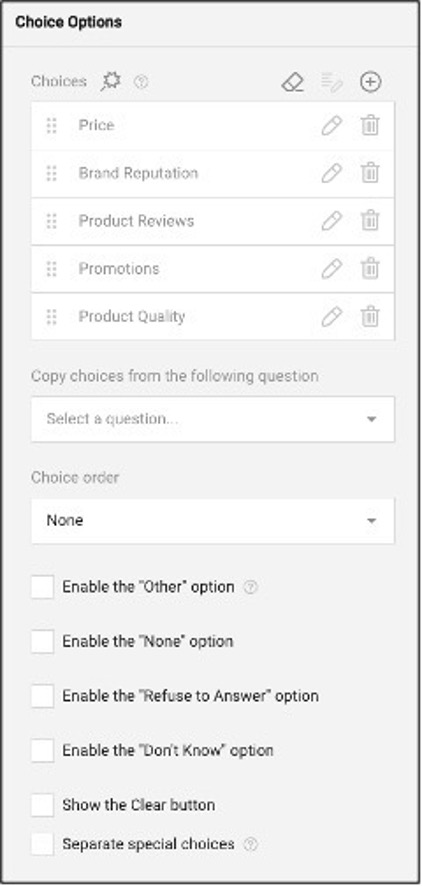 Survey Creation and Distribution