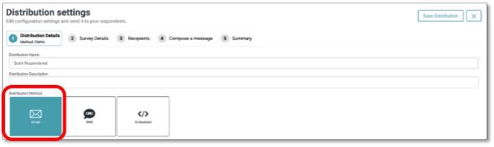 Survey Creation and Distribution