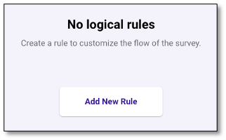 Logic module Add New Rule interface