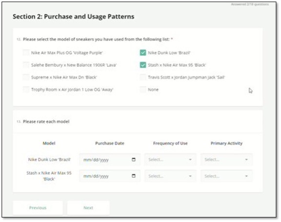 Dynamic Matrix text piping example