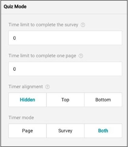 Validation tab for creating response validation rules and error messages
