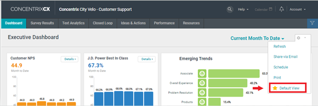 Executive Dashboard